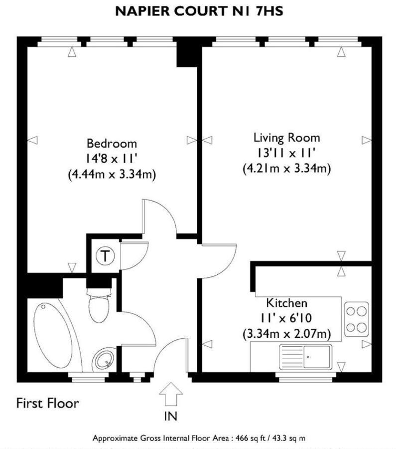 1 Bedroom Flat Close To City With Free Parking Arrangement Λονδίνο Εξωτερικό φωτογραφία